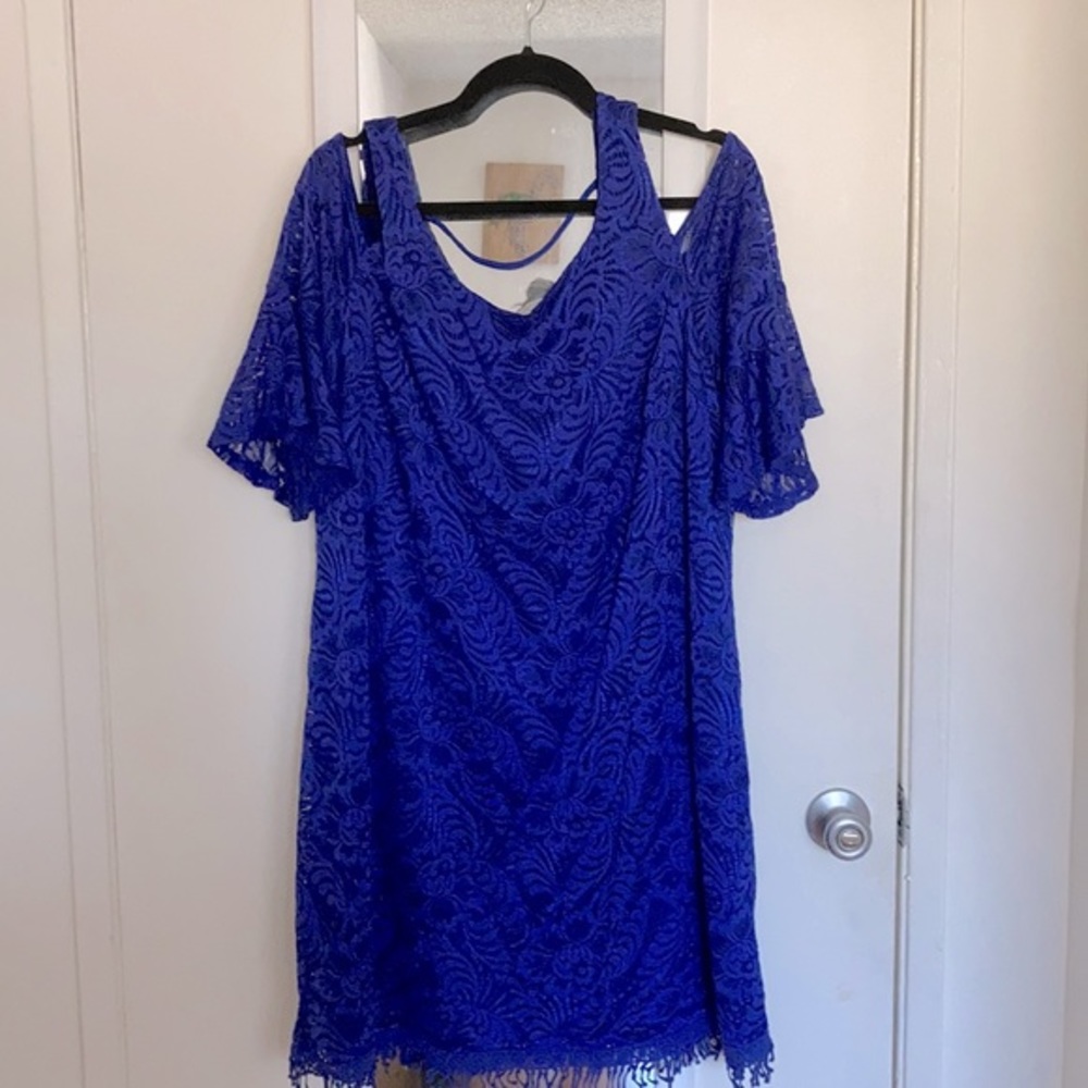 City Studio - Royal Blue party dress